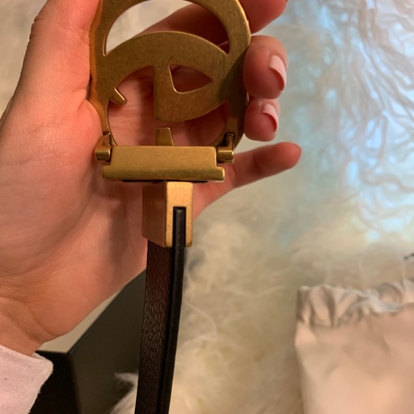 Authentic Gucci reversible belt